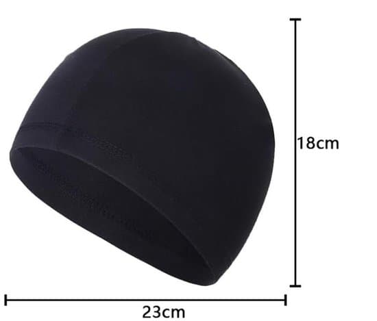 Cykelkeps-3-delad snabbtorkande andningsbar solskyddande hjälmfoder-Unisex