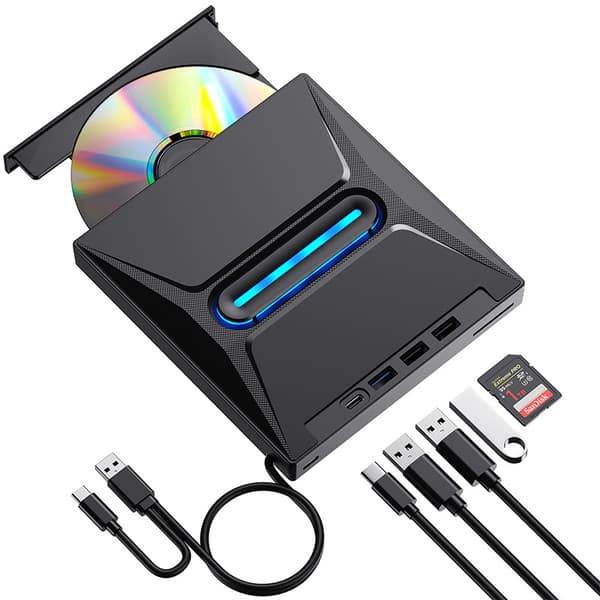 USB extern optisk enhet mobil DVD-brännare expansionskort extern dator notebook brännande optisk enhet