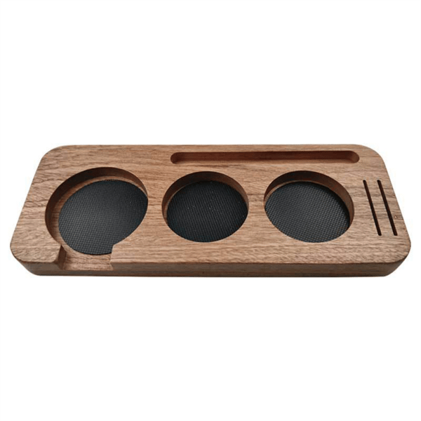 58 mm trækaffestamperholder/portionsholder/stamper/espressodispenser/håndtagsstander