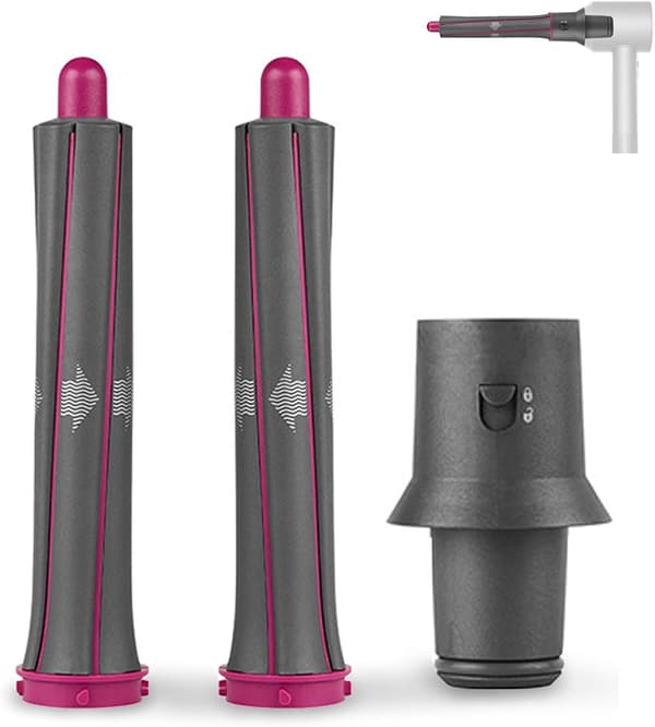 30 mm krøllejernsadapter til Dyson Supersonic hårtørrer Airwrap Styler 2-pak