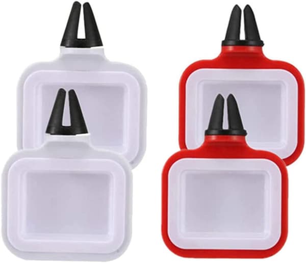 PCS Dip Clip Bilmonterad såskopphållare Ketchup Mini Dippsåskoppar Fordon