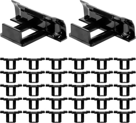 32 solpanel drænklips - Til rengøring af snavs og skidt - Passer til 30 mm rammer