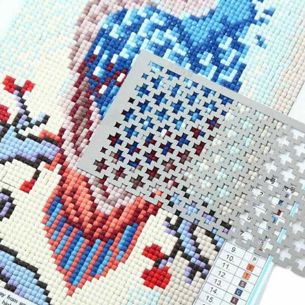 2 delar 5D diamantmålning broderitillbehör