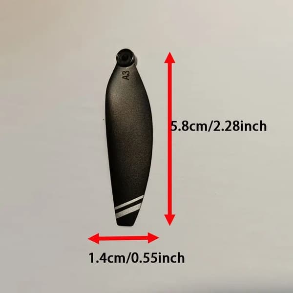 SG108 L108 Shadow S3 M8 RG101 A13 S1S K918 E88MAX Drone 58mm blæserblade