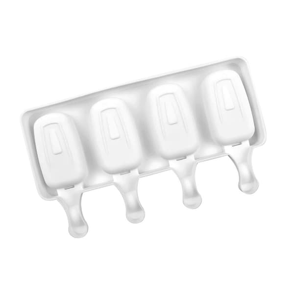 2x Silikone Isform Ispind Frossen Dessert Maker Cakesicles Bakke