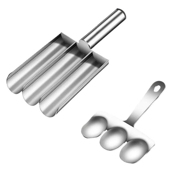 Köttbulleformare med spatel - tre rör