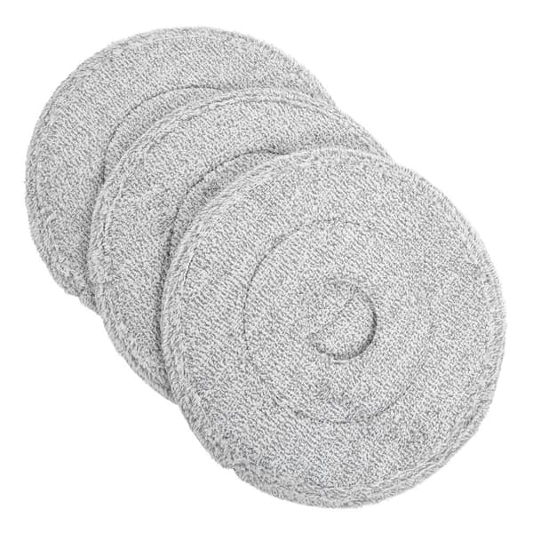 3-pack återanvändbara professionella mikrofibermoppdynor rengöringsdukar