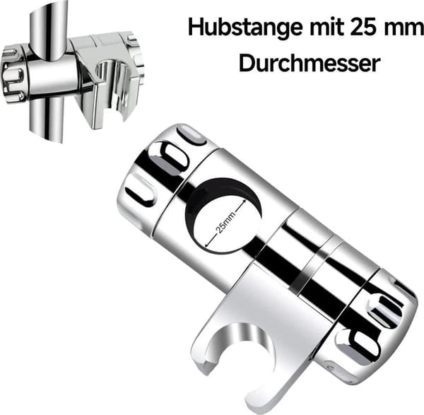 Håndbruserholder, brusehovedholder, justerbar bruserholder