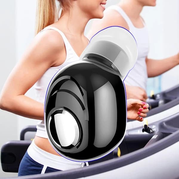 2 kpl yhden korvan Bluetooth 5.3 mini langattomat kuulokkeet mikrofonilla