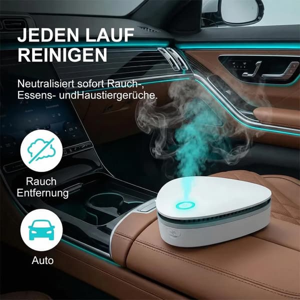 Luftrensere, røgfjernere, trådløse bærbare deodoranter, luftfriskere, røg-luftrensere