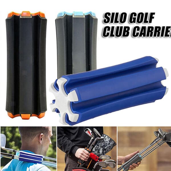 Golfmailan pidike kiinteät säilytystelineet Golfmailan pidike pidike tuki sininen