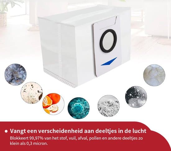 Dele egnet til Ecovacs Deebot X1 (Turbo) og T10 - 11 dele