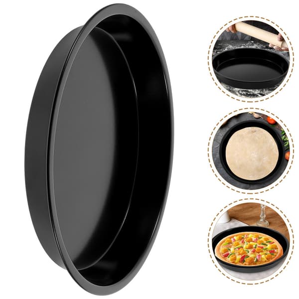 Rund bageform i kulstofstål, non-stick bageudstyr, køkkenovnsbageform