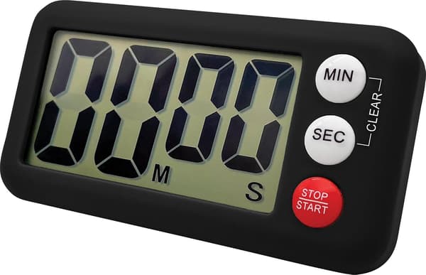 Sort magnetisk digital klasseværelsestimer