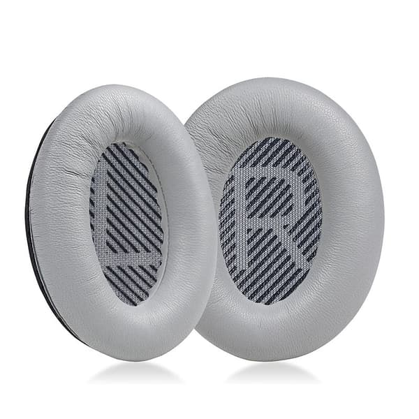 Erstatningsørekopper kompatible Bose Quiet Comfort QC35 SoundTrue Grå