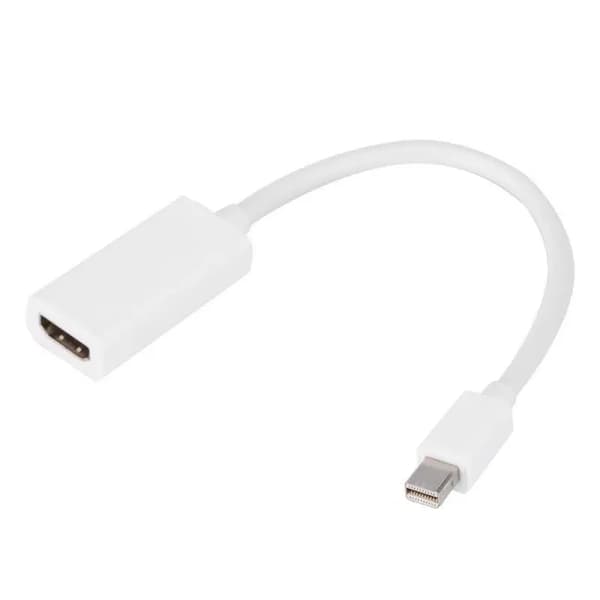 L09 25cm Mini DisplayPort (DP) till HDMI-adapterkabel, lämplig för Apple Macbook Pro