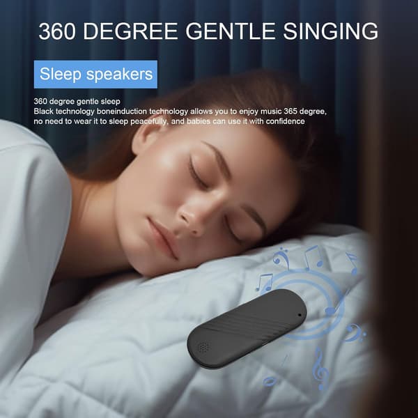 Bluetooth-unikaiutin tyynyyn - Musta