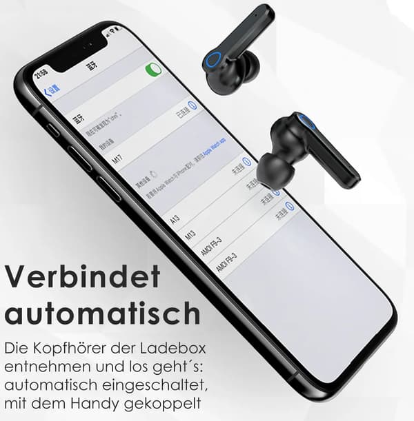 Bluetooth in-ear hörlurar/öronsnäckor för Samsung Galaxy Note 10 Plus Lite