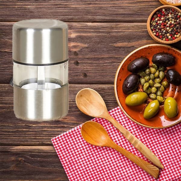 Manuell salt- och pepparkvarn Mini kvarn Örtpepparkryddkvarnar