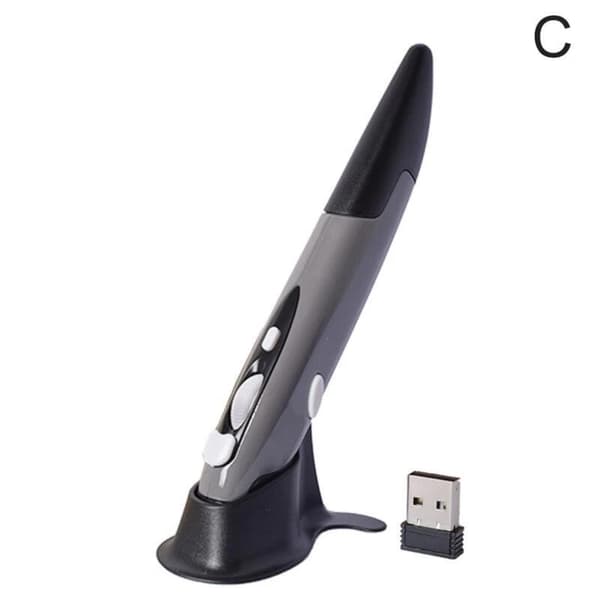 Fickmuspenna USB Trådlös Optisk Digital Penna - Grå