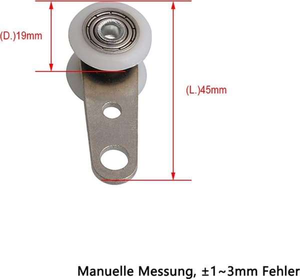 Gardinruller, 10 gardinruller, gardinskinne-ruller
