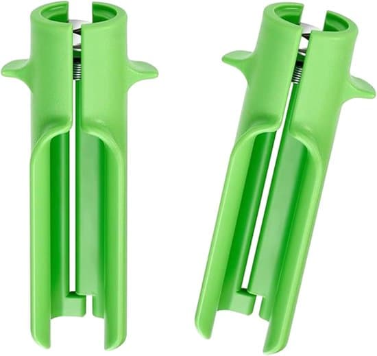 2-delt rosetornfjernersæt, blomstertornfjerner til kronblade/blomsterbinding, hjem og have, grøn