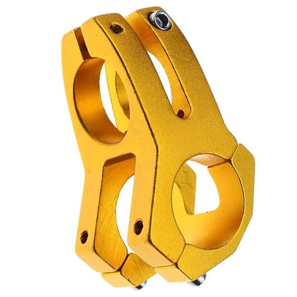 Downhill cykelstam, universal, 3,18 x 4 cm, guld