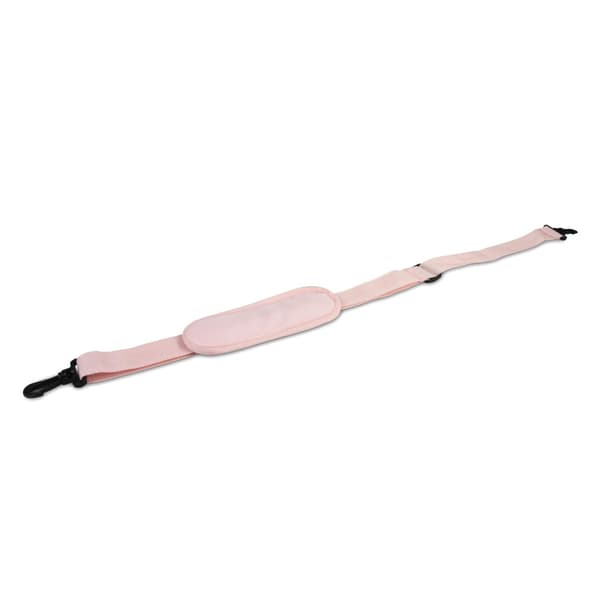 Premium ersättningsaxelremmar med vadderade laptopväskor, 2-pack, rosa