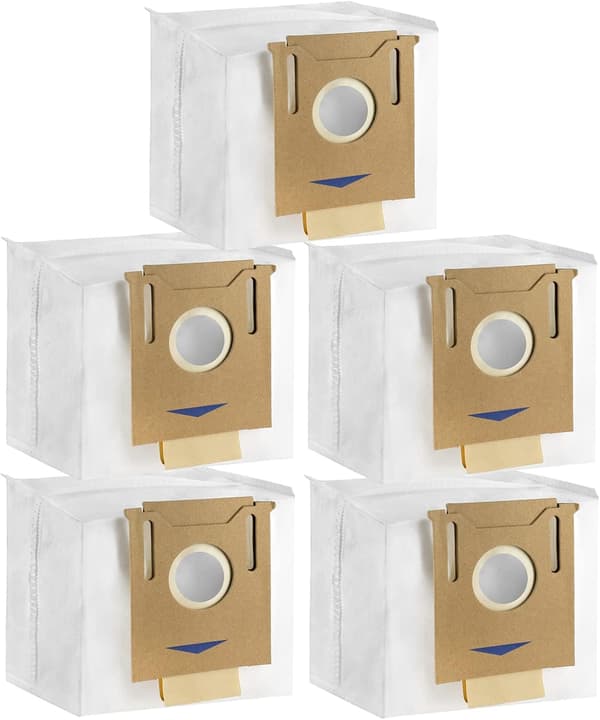 5-pack dammsugarpåsar för ECOVACS T8max/aivi/T9 dammsugare