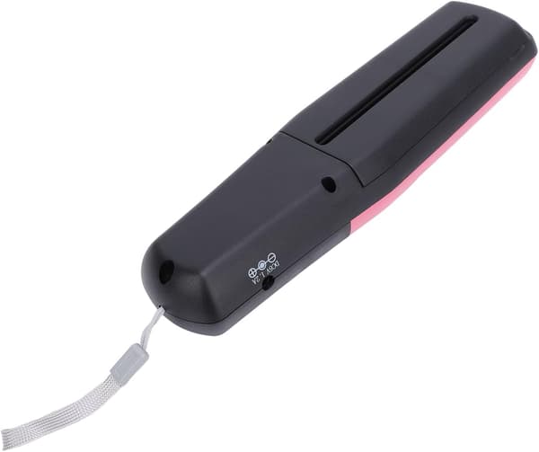 Bärbar USB-driven mini-handhållen dokument- och kvittoskär – rosa
