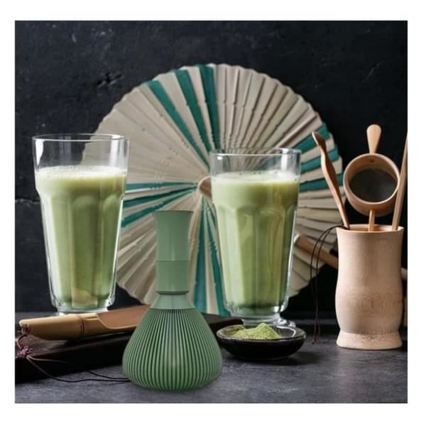 Matcha blender - Genanvendelig - Holdbart ABS-materiale - Tåler opvaskemaskine - Kompakt