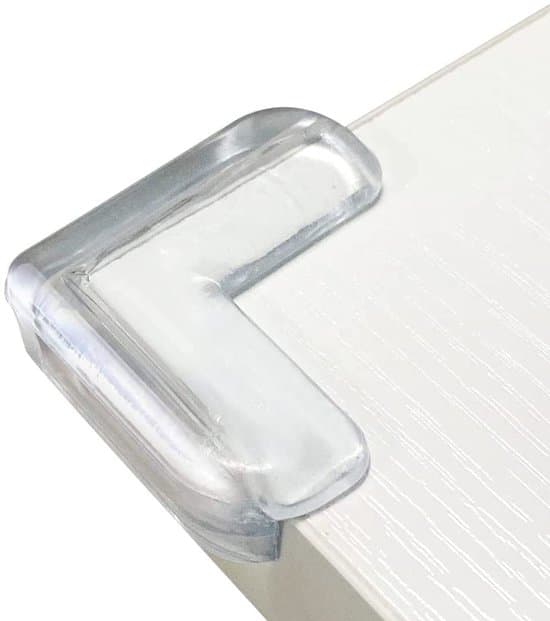 Hörnskydd 6 delar - Transparent - Kantskydd