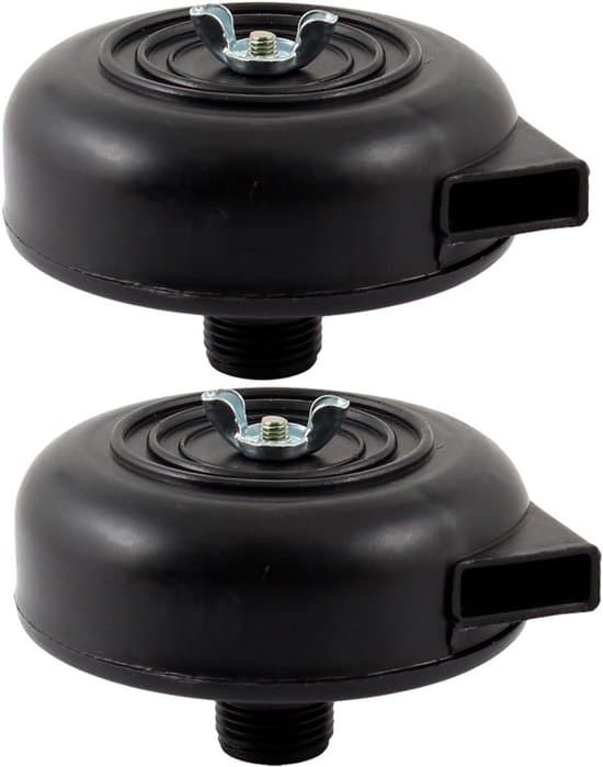 Velegnet til 2 stk. 20 mm sorte filtre