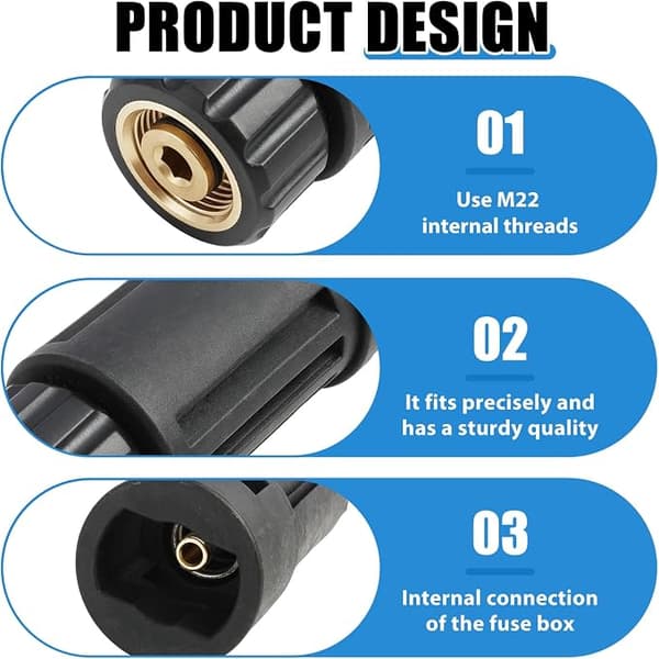 Adapter för Kärcher-maskiner M22 högtryckstvätt.