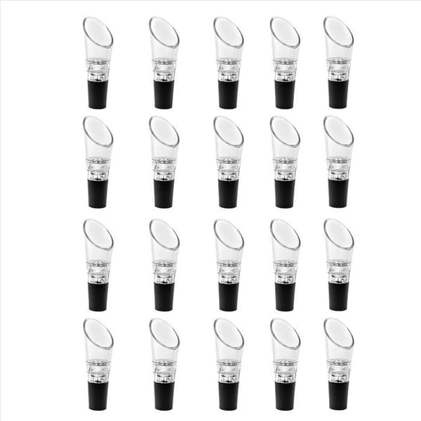 20-pack vinkaraffer, flaskproppar, karaffkannor och pipar