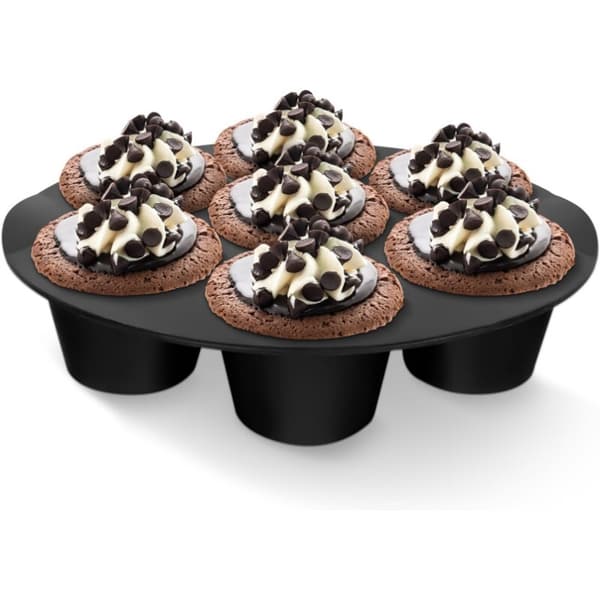 Hulrumskage Muffinsform Silikone Airfryer Bagekurv Bakke