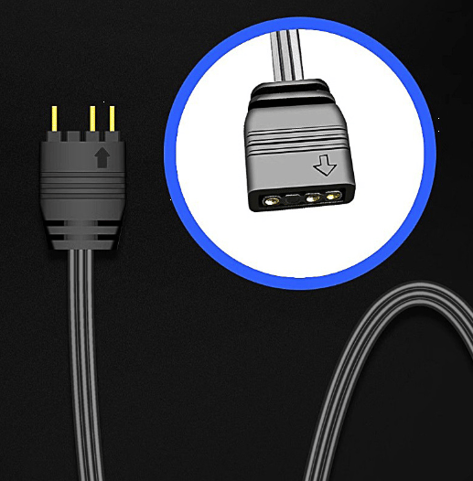 Minicontroller 3-benet RGB 5V Controller - Sort