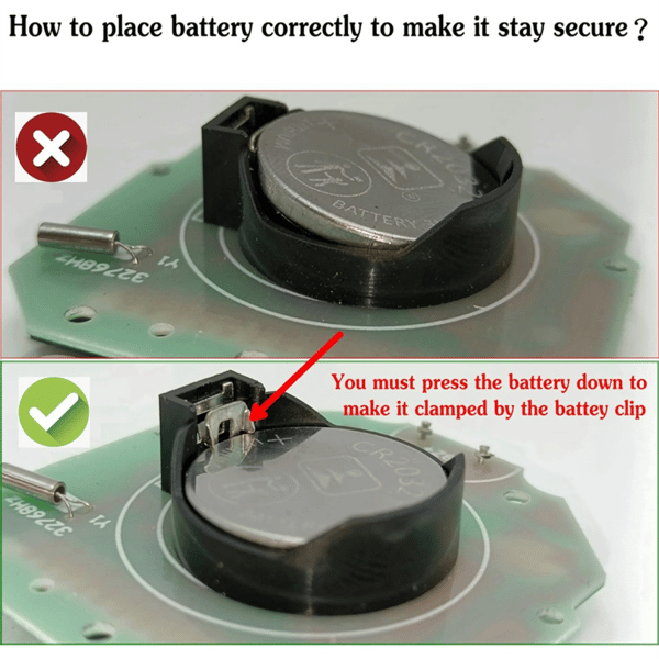 Två batteridrivna tysta duschtimer, inget tickande ljud, digital display, svart.