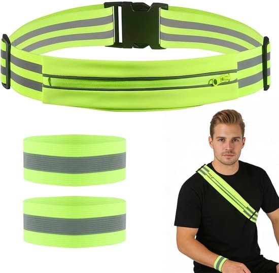 Reflexbandssats - Hög Synlighet - Tre Delar