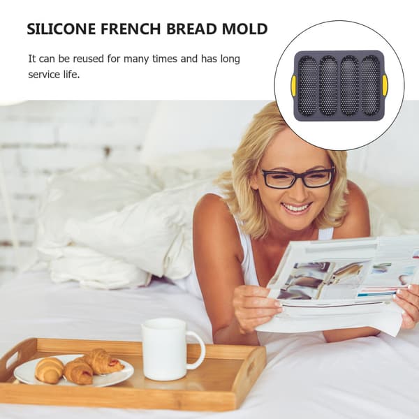 Slot Fransk Toast Form Brødform Silikone Non-stick