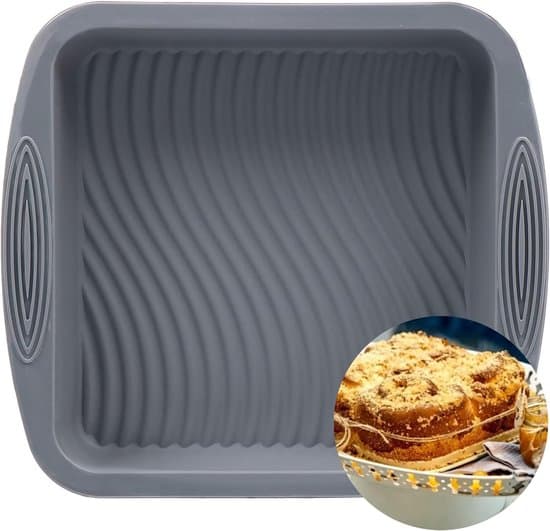 Bakform | Pajform | Kakform | Silikonbakform | Grå