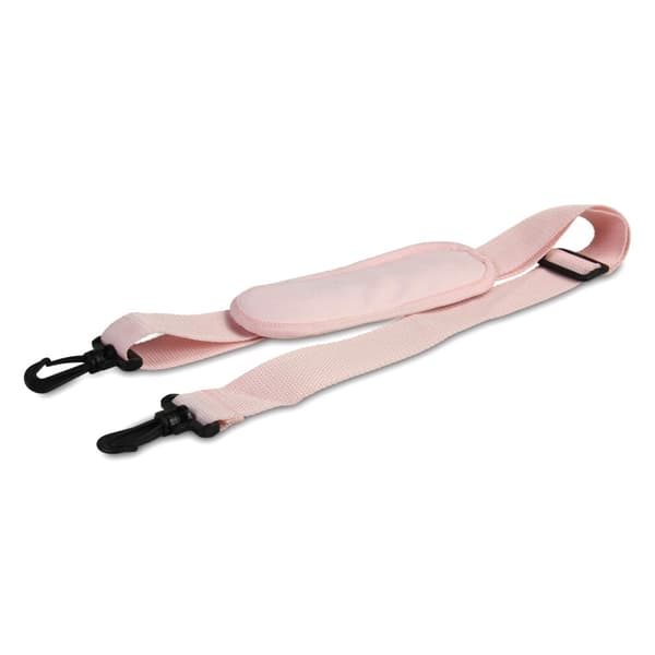 Premium ersättningsaxelremmar med vadderade laptopväskor, 2-pack, rosa