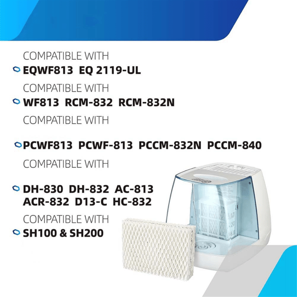 WF813 Erstatningsfiltre til EQWF813 Luftfugtere – 4-pak