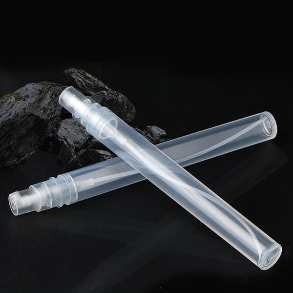 10 st 3 ml plastsprayflaskor Tomma parfympåfyllningsbara Mini Clear Sprayer