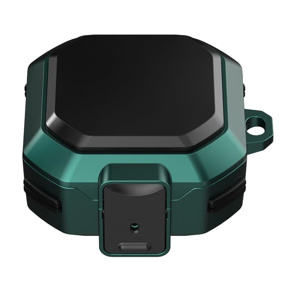 2-pak etui TPU PC karabinhage sort grøn