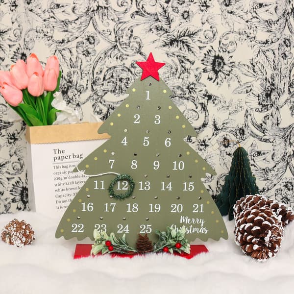 Julkalender Skrivbordsdekoration