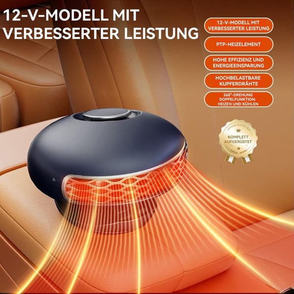 Bilvärmare, 12V 200W uppgraderad version bilvärmare