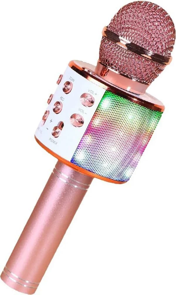 Trådløs karaokemikrofon til børn, Bluetooth-mikrofon, legetøjsgave