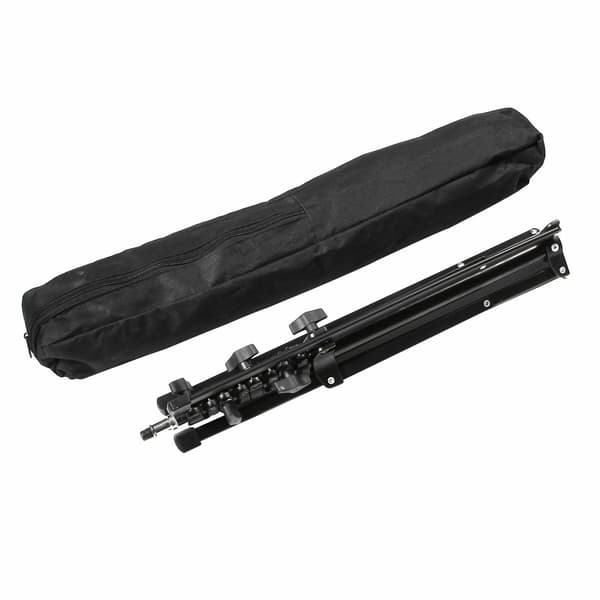 Studio 60 cm lysstativ bæretaske etui stativ paraply sæt