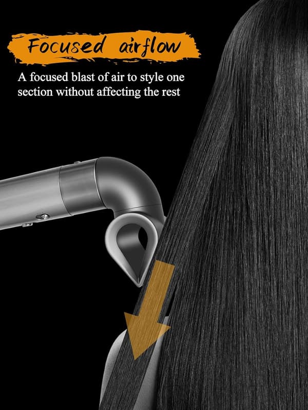 Til Dyson Airwrap bladmonteringstilbehør, glattere og mere justerede overflader.